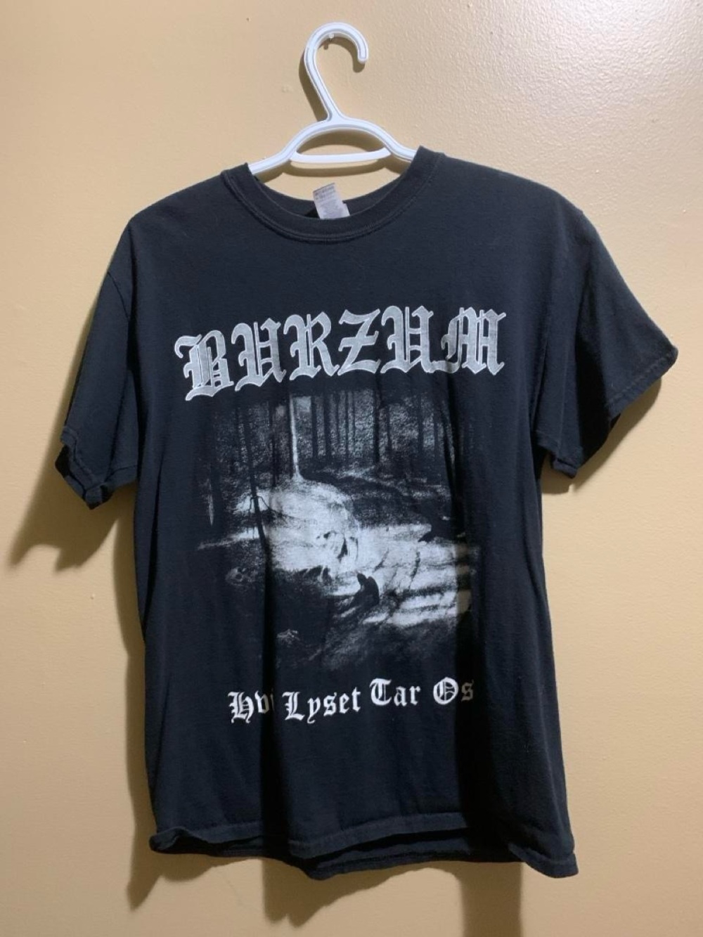 Black Graphic Short Sleeve Tee - Men's